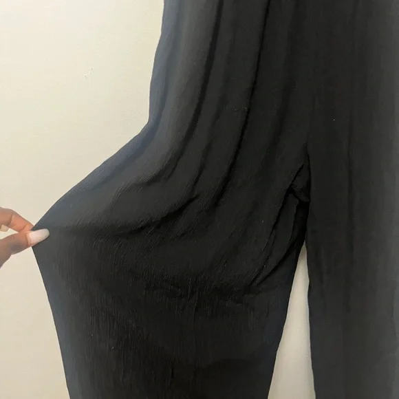 Anthropologie Black Halter Dress - Picture 2 of 8